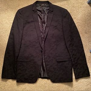 Men’s Zara Black Camo Blazer